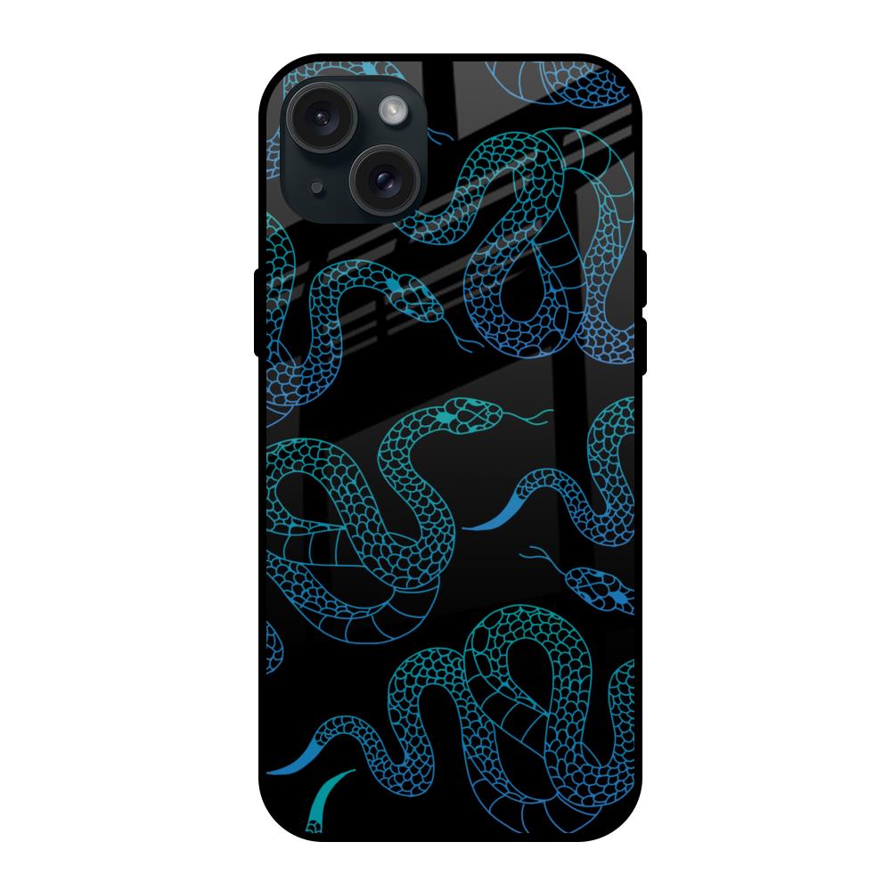 Serpentine iPhone 15 Plus Glass Back Cover Online