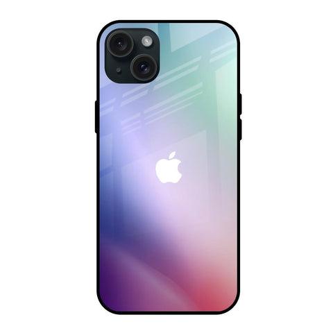 Abstract Holographic iPhone 15 Plus Glass Back Cover Online