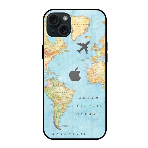 Fly Around The World iPhone 15 Plus Glass Back Cover Online