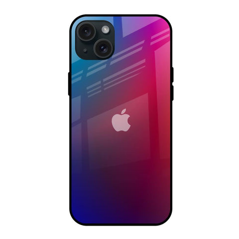 Magical Color Shade iPhone 15 Plus Glass Back Cover Online