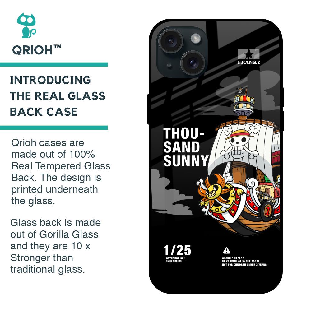 Thousand Sunny Glass Case for iPhone 15 Plus