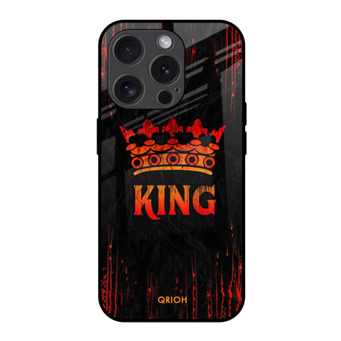 Royal King iPhone 15 Pro Glass Back Cover Online