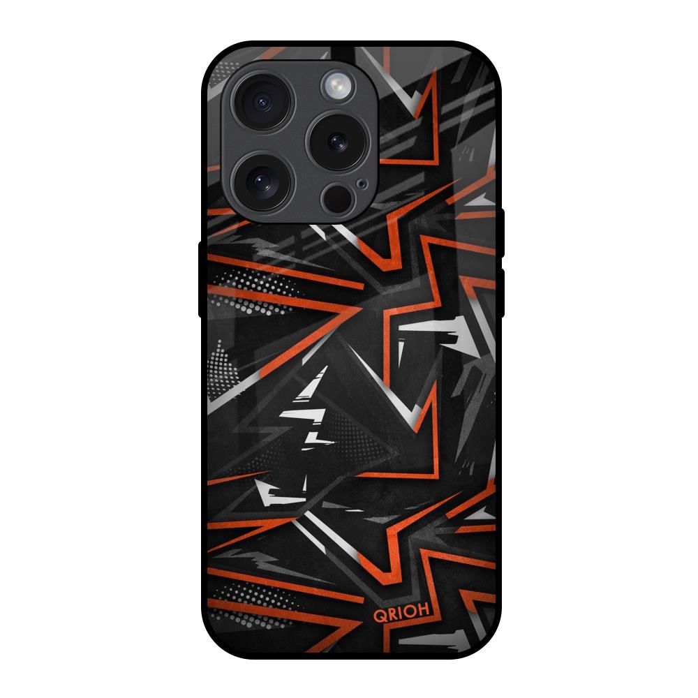 Vector Art iPhone 15 Pro Glass Back Cover Online