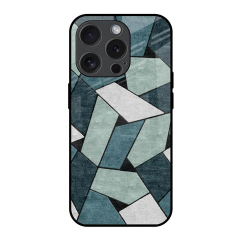 Abstact Tiles iPhone 15 Pro Glass Back Cover Online