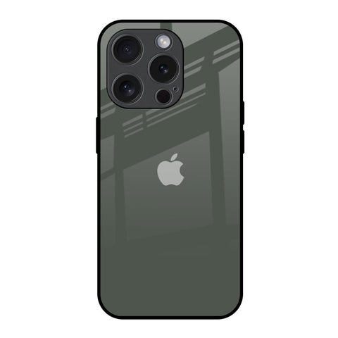 Charcoal iPhone 15 Pro Glass Back Cover Online