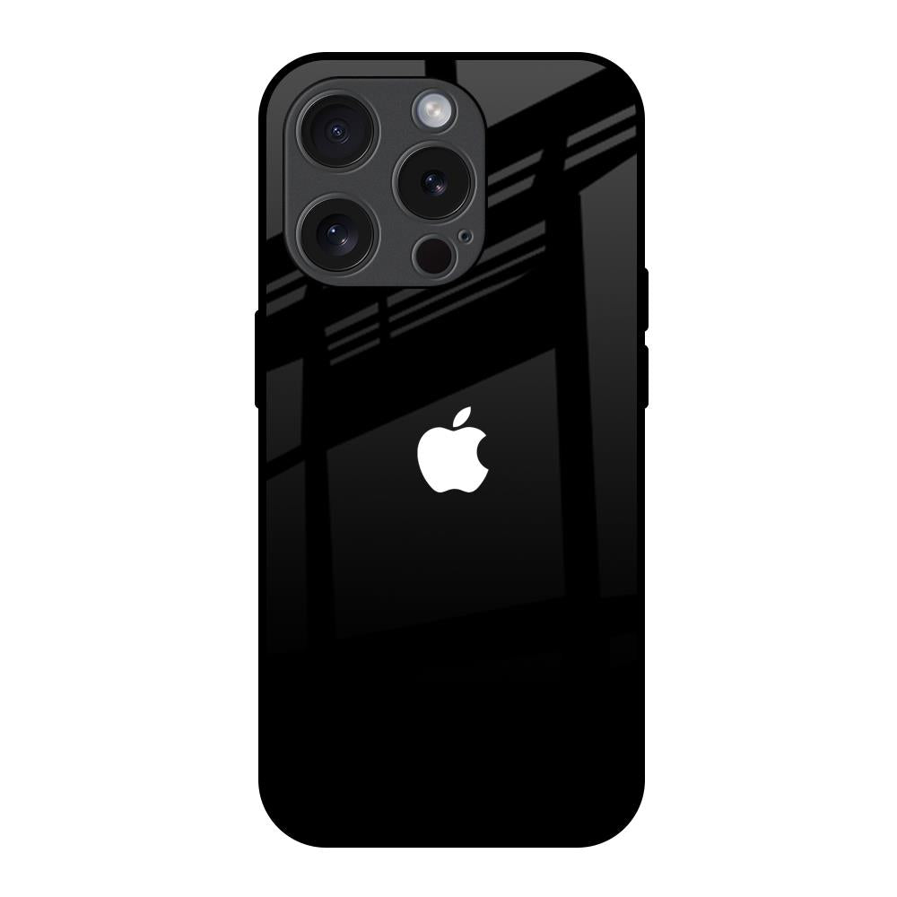 Jet Black iPhone 15 Pro Glass Back Cover Online