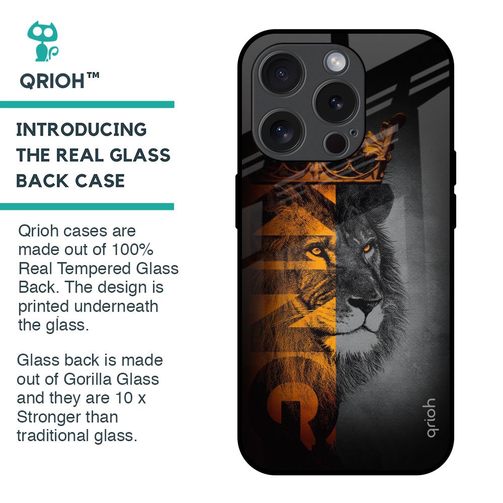 King Of Forest Glass Case for iPhone 15 Pro