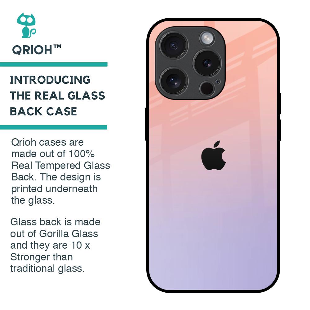 Dawn Gradient Glass Case for iPhone 15 Pro