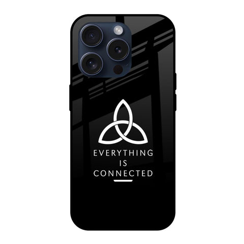 Everything Is Connected iPhone 15 Pro Glass Back Cover Online