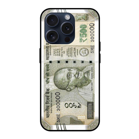 Cash Mantra iPhone 15 Pro Glass Back Cover Online