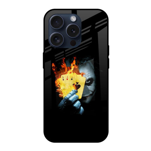 AAA Joker iPhone 15 Pro Glass Back Cover Online