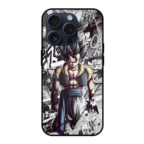 Dragon Anime Art iPhone 15 Pro Glass Back Cover Online