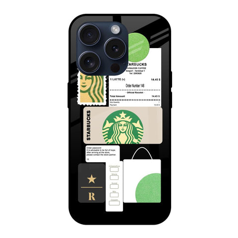 Coffee Latte iPhone 15 Pro Glass Back Cover Online