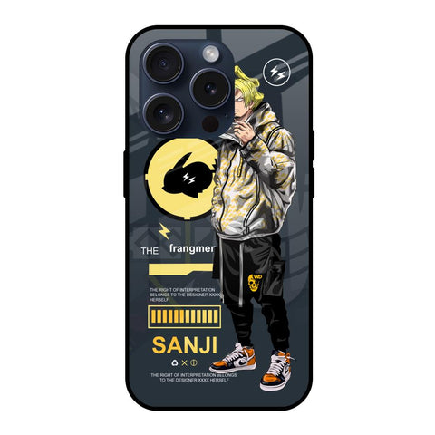 Cool Sanji iPhone 15 Pro Glass Back Cover Online