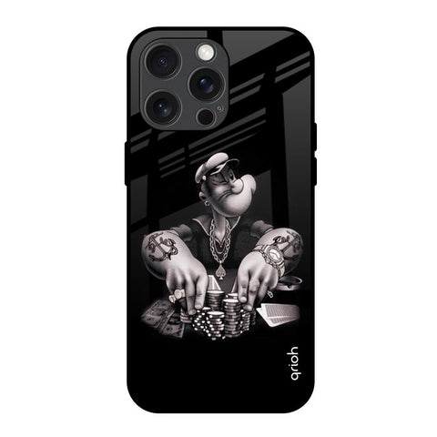 Gambling Problem iPhone 15 Pro Max Glass Back Cover Online