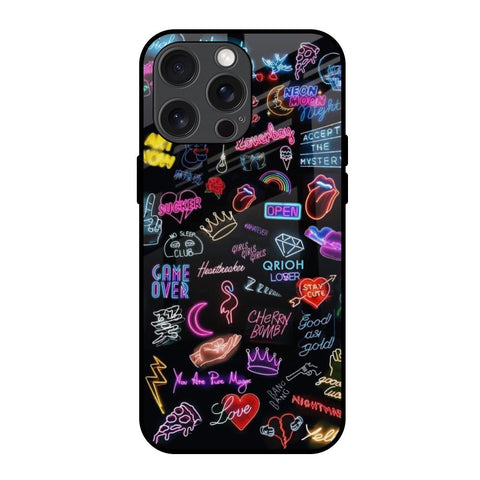 Accept The Mystery iPhone 15 Pro Max Glass Back Cover Online