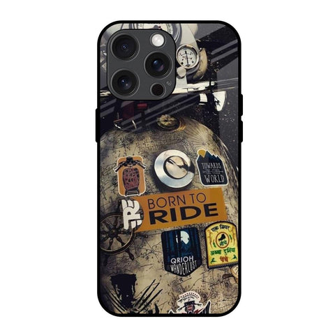 Ride Mode On iPhone 15 Pro Max Glass Back Cover Online