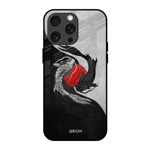 Japanese Art iPhone 15 Pro Max Glass Back Cover Online