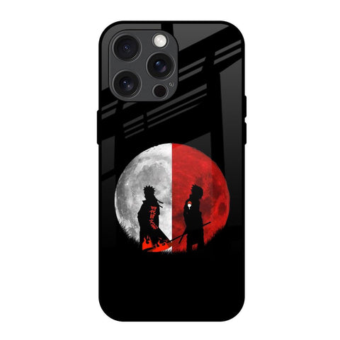Anime Red Moon iPhone 15 Pro Max Glass Back Cover Online