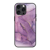 Purple Gold Marble iPhone 15 Pro Max Glass Back Cover Online