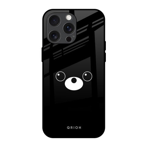 Cute Bear iPhone 15 Pro Max Glass Back Cover Online