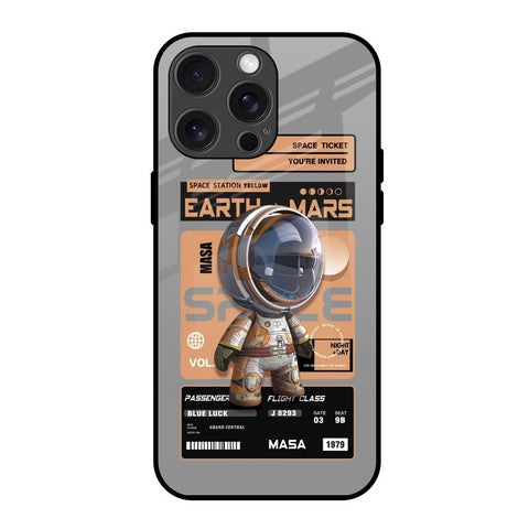 Space Ticket iPhone 15 Pro Max Glass Back Cover Online