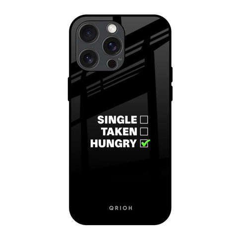 Hungry iPhone 15 Pro Max Glass Back Cover Online