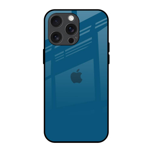Cobalt Blue iPhone 15 Pro Max Glass Back Cover Online
