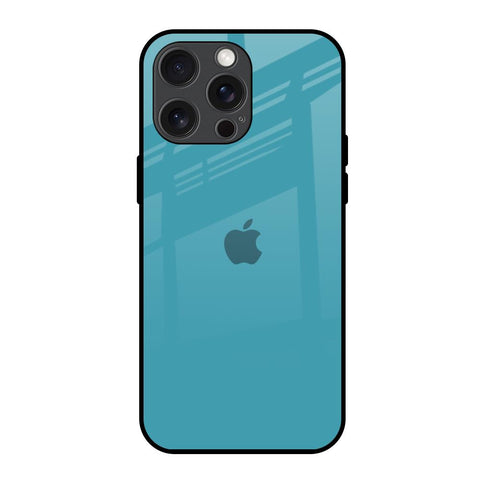 Oceanic Turquiose iPhone 15 Pro Max Glass Back Cover Online