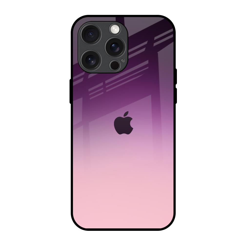 Purple Gradient iPhone 15 Pro Max Glass Back Cover Online