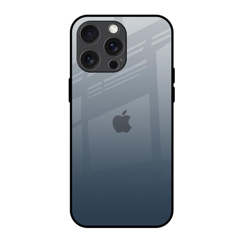 Smokey Grey Color iPhone 15 Pro Max Glass Back Cover Online