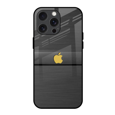 Grey Metallic Glass iPhone 15 Pro Max Glass Back Cover Online