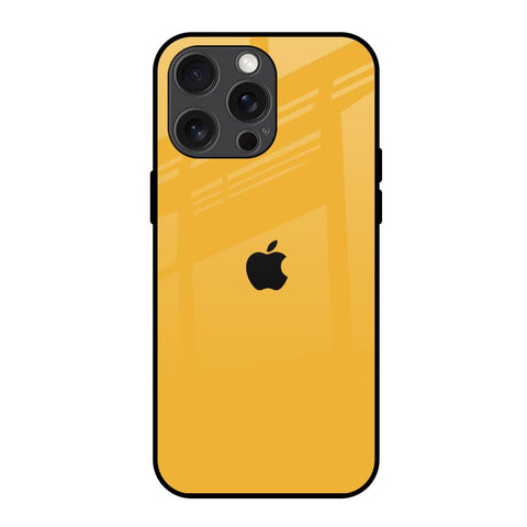 Fluorescent Yellow iPhone 15 Pro Max Glass Back Cover Online