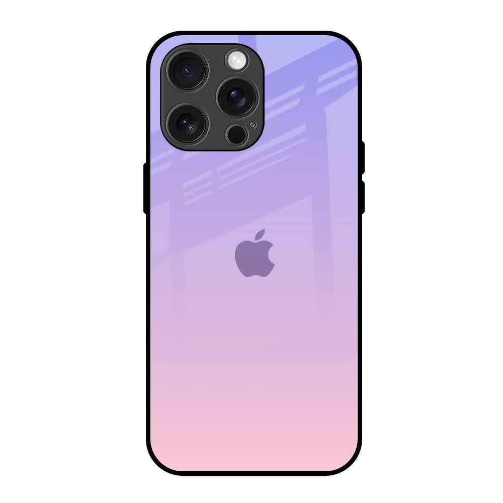 Lavender Gradient iPhone 15 Pro Max Glass Back Cover Online