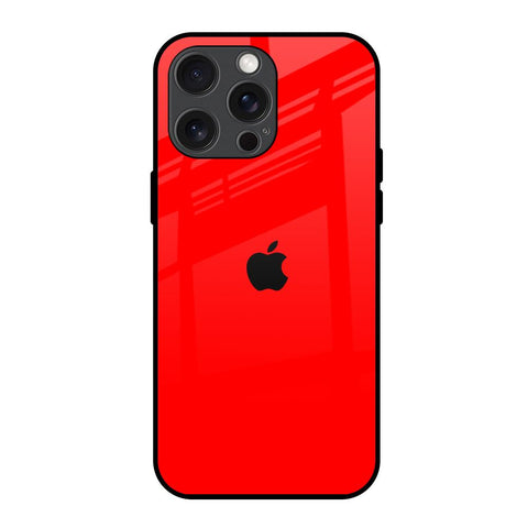 Blood Red iPhone 15 Pro Max Glass Back Cover Online