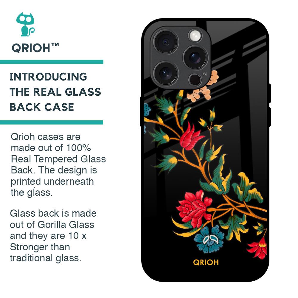 Dazzling Art Glass Case for iPhone 15 Pro Max