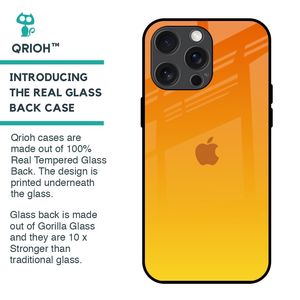 Sunset Glass Case for iPhone 15 Pro Max