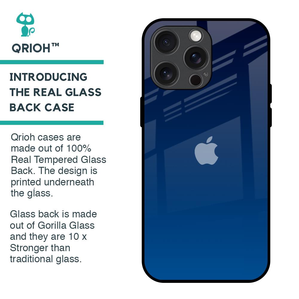 Very Blue Glass Case for iPhone 15 Pro Max