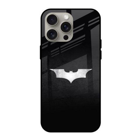 Super Hero Logo iPhone 15 Pro Max Glass Back Cover Online