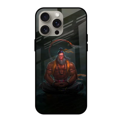 Lord Hanuman Animated iPhone 15 Pro Max Glass Back Cover Online