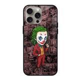 Joker Cartoon iPhone 15 Pro Max Glass Back Cover Online
