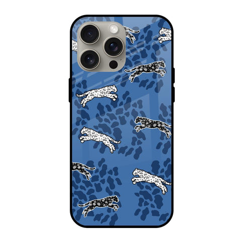 Blue Cheetah iPhone 15 Pro Max Glass Back Cover Online