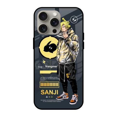 Cool Sanji iPhone 15 Pro Max Glass Back Cover Online