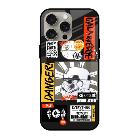Galaxy Edge iPhone 15 Pro Max Glass Back Cover Online