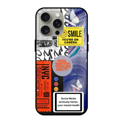 Smile for Camera iPhone 15 Pro Max Glass Back Cover Online