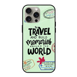 Travel Stamps iPhone 15 Pro Max Glass Back Cover Online