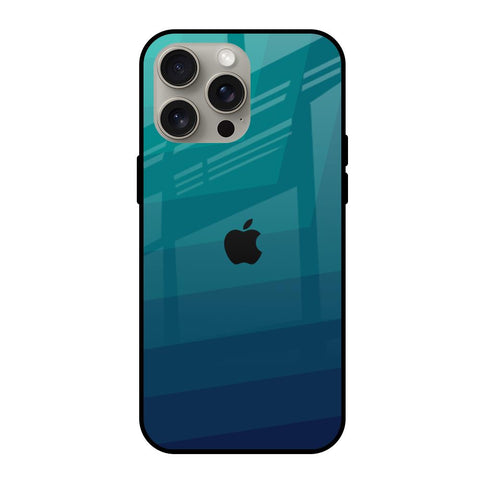 Green Triangle Pattern iPhone 15 Pro Max Glass Back Cover Online