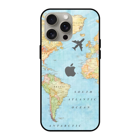 Fly Around The World iPhone 15 Pro Max Glass Back Cover Online