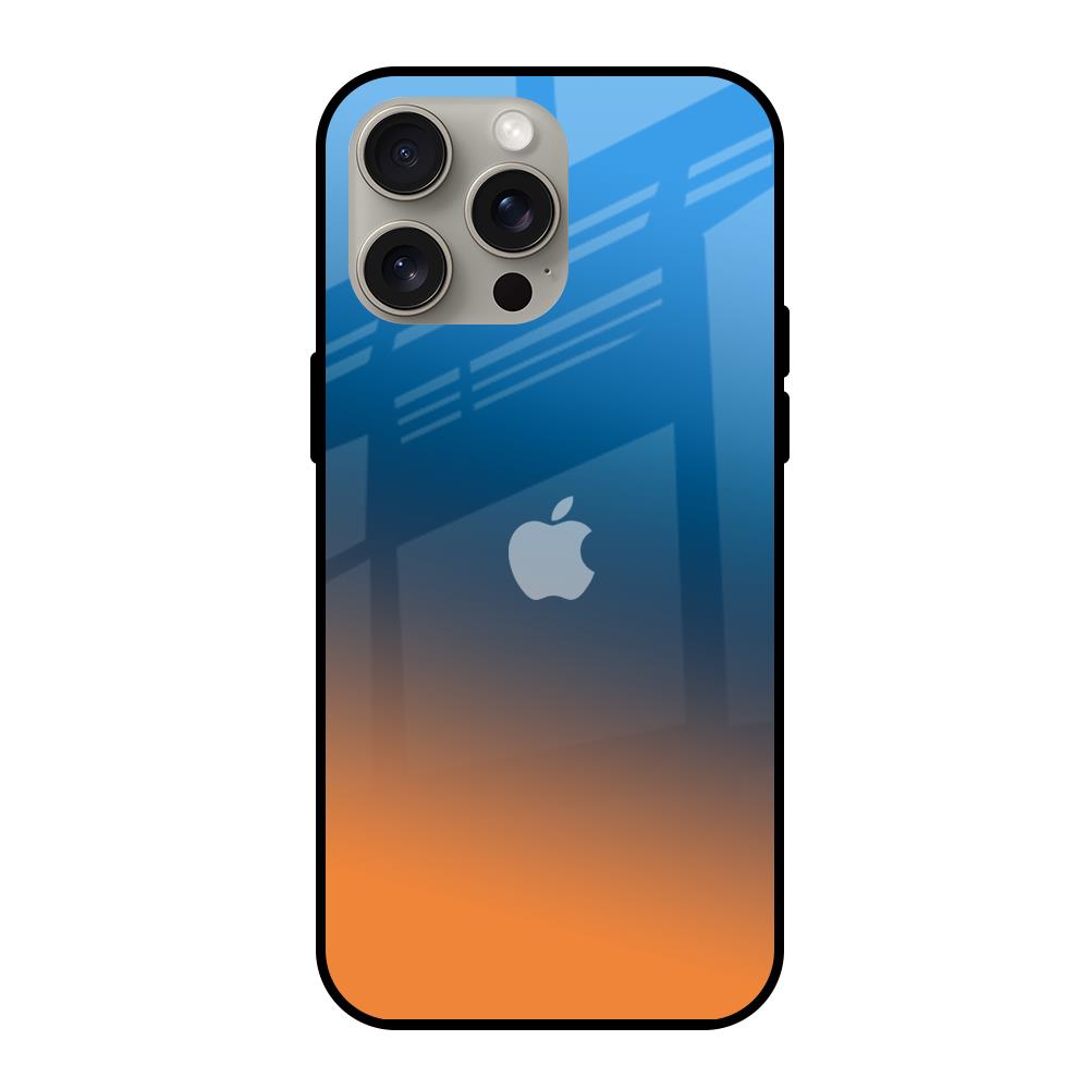 Sunset Of Ocean iPhone 15 Pro Max Glass Back Cover Online