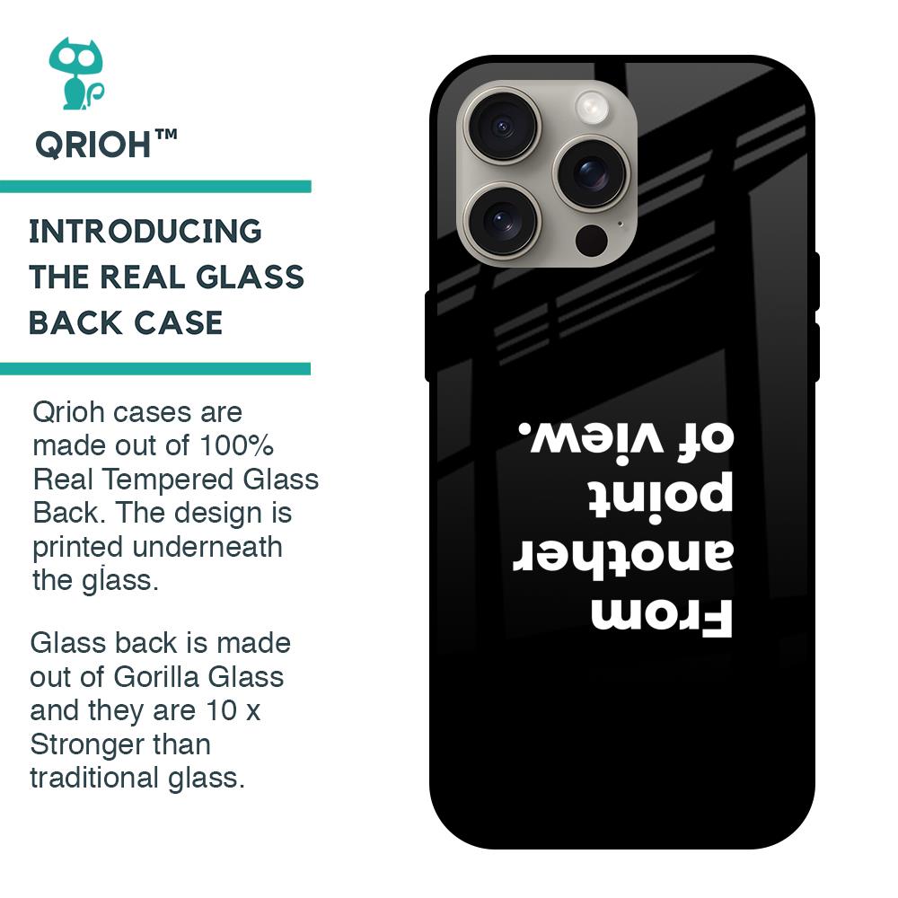 Motivation Glass Case for iPhone 15 Pro Max